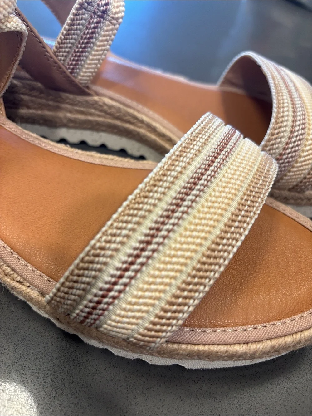 Lucky Brand sandals upper versatile